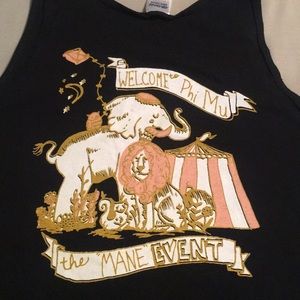 Phi mu tank top